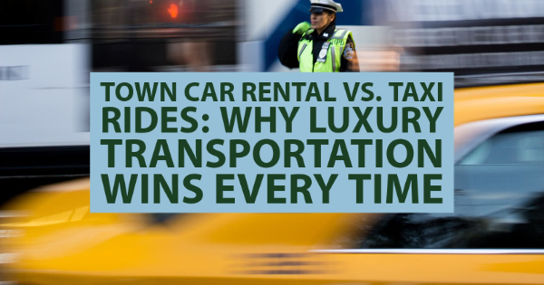 renting a town car